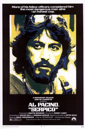 Hollywood Movie Poster - Serpico - Hollywood Collection – International Quality Poster For Decoration Or Gifting Paper Print