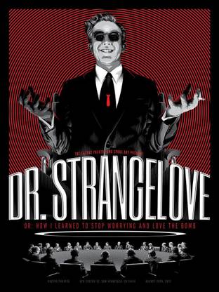 Hollywood Movie Poster - Dr. - Strangelove - Hollywood Collection – International Quality Poster For Decoration Or Gifting Paper Print