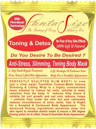 FANTASIZE Anti-Stress Detox, Toning & Slimming Body MAsk
