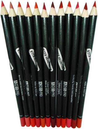 ads Pro Photo Finish Large Size Lip Liner Pencil Set of 12