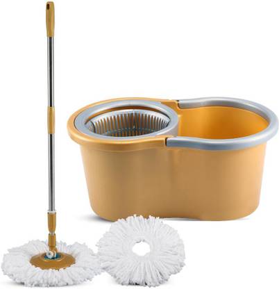 Hari Ram Gulab Rai Al-Super-Clean-Golden-Mop Mop Set