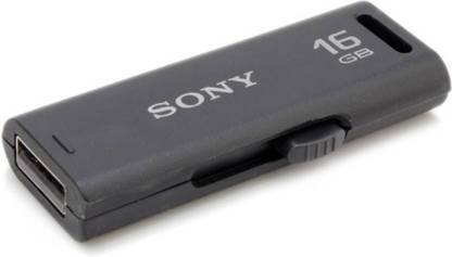 SONY USB Flash Drive USM16GR 16 GB Pen Drive Compatible with Netbook, Gaming Console, Desktop Computer, Audio Player, Television, Laptop USB 2.0 Plastic Case