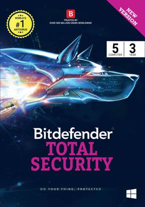 bitdefender Total Security 5 User 3 Years
