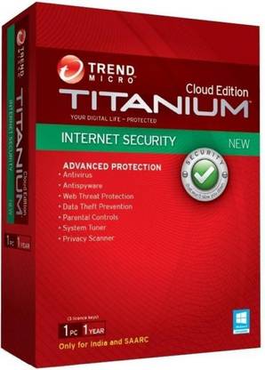 Trend Micro Internet Security 1.0 User 1 Year
