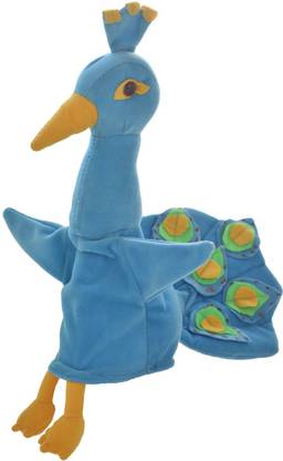 Cuddly Toys Peacock Hand Puppets