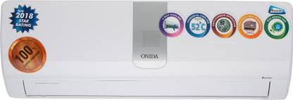ONIDA 1 Ton 5 Star Split Inverter AC  - White