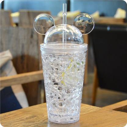 CONTINENTAL Ice Cream Cup with Straw Crushed 450 ml Sipper