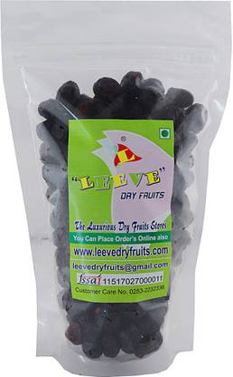 Leeve Dry fruits Black Berries | Black Plum , 200gm Blueberry