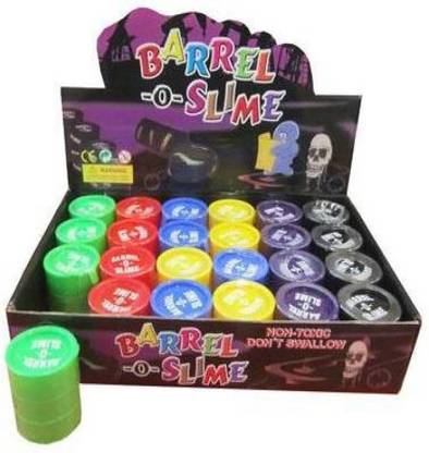Beaumont Barrel O Slime Multicolor Putty Toy