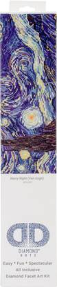 Needleart World Diamond Dotz Diamond Embroidery Facet Art Kit 23"X19" - Starry Night (Van Gogh)