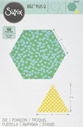 Sizzix Bigz Dies Plus - Hexagon & Triangle
