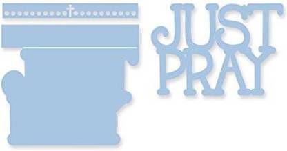 Sizzix Thinlits Drop - Ins Dies By Stephanie Barnard 3/Pkg - Just Pray 3D