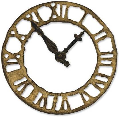 Sizzix Bigz Die By Tim Holtz 5.5"X6" - Weathered Clock