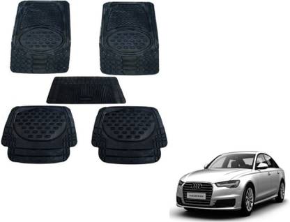 MOCKHE Rubber, Plastic Standard Mat For  Audi A6