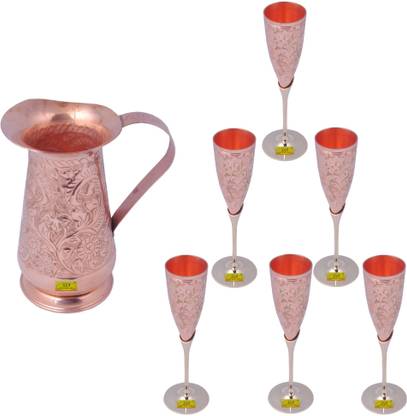 Shivshakti Arts C-1211-6 Jug Glass Set