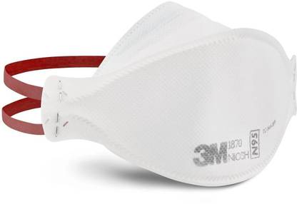 3M Swine Flu or Particulate Respirator 1870 N95 NIOSH Approved (Pack of 1)
