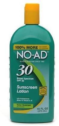 NoAd Sunscreen Lotion (Spf 30)