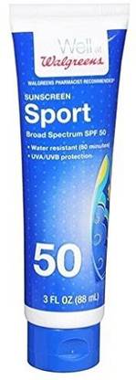 Walgreens Sport Spf 50 Sunscreen Lotion