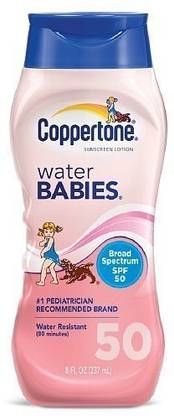 Coppertone Water Babies Sunscreen Lotion Spf 50