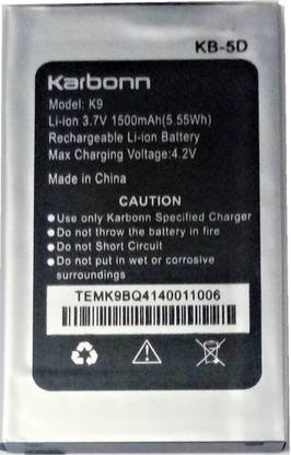 KARBONN Mobile Battery For  Karbonn K9