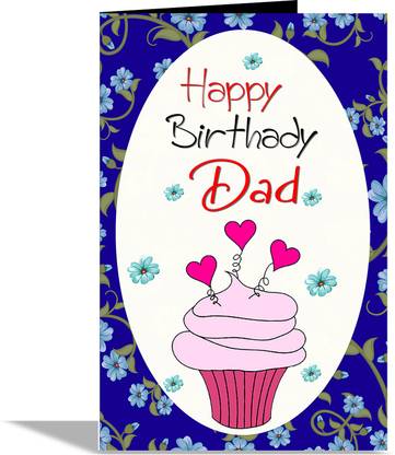 alwaysgift Happy Birthday Dad Greeting Card Greeting Card