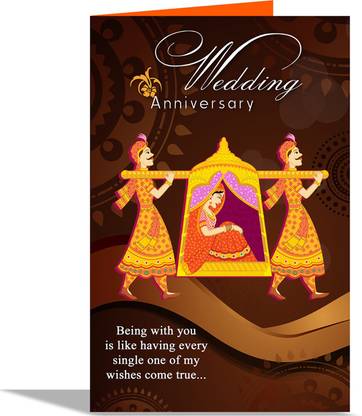 alwaysgift Wedding Anniversary Greeting Card Greeting Card