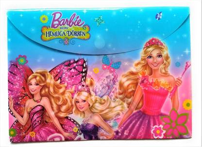 OYTRA Plastic Pack of 12 Barbie Document Folder - A4 Paper Holder