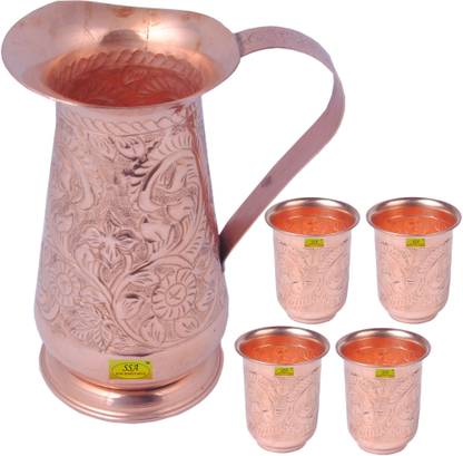 Shivshakti Arts C-1215-4 Jug Glass Set