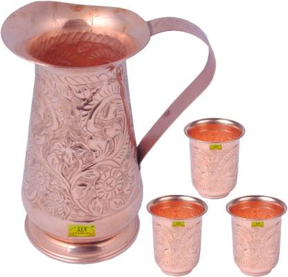 Shivshakti Arts C-1215-3 Jug Glass Set