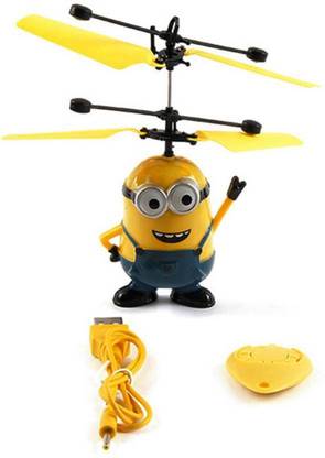 FEMININE STYLE Minion Flyer With Remote - IR Sensor Control (Multi Color)