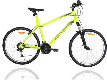 BTWIN by Decathlon ROCKRIDER 340 YELLOW MTB CYCLE 26 T (inch) Mountain/Hardtail Cycle