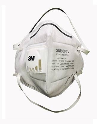 3M Particulate Respirator 9004 V White (Pack of 5)