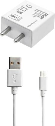 TrUST Wall Charger Accessory Combo for Xiaomi Mi3/ Mi4 / Mi4i / Redmi Note 4 /Redmi Note 3 / Redmi 3s / Redmi 3s Prime / Redmi 2 / Redmi 2s / Redmi 2 Prime / Mi Note 4G / Mi Note 2 Xiomi Mi Redmi 2S Prime / Xiaomi Redmi 3 S Prime / Xiaomi Redmi 3S Prime Charger Original Adapter Mobile Charger | Power Adapter | Wall Charger | Fast Charger | Android Smartphone Charger | Battery Charger | Hi Speed Travel Charger With 1 Meter Micro USB Cable Charging Cable Data Cable 2 Amp
