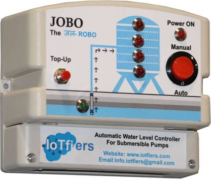 Iotfiers Automatic Water Level Controller for submersible pumps Wired Sensor Security System