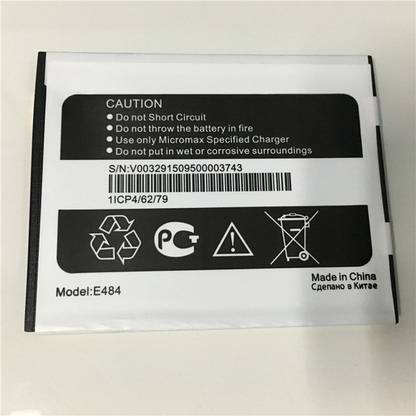 Micromax Mobile Battery For  Micromax Canvas 6 Pro E484