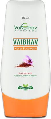 VAIBHAV KESAR FACE WASH FOR DEEP CLEANSING & BRIGHTER & RADIANT SKIN Face Wash