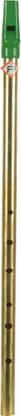 Radhe Flutes Brass Flute-Soprano -Vertical Blow- Scale F Sharp Brass Flute