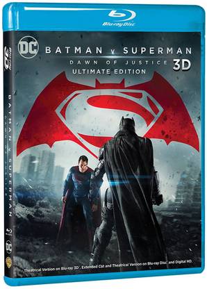Batman v Superman: Dawn of Justice - Ultimate Edition (Blu-ray 3D & Blu-ray)
