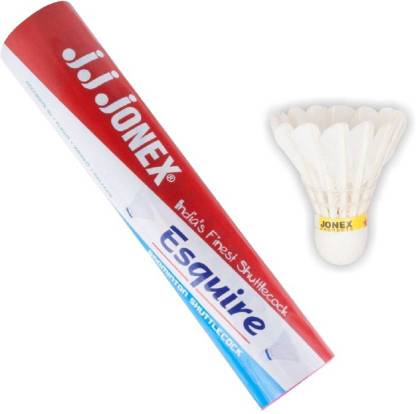 JONEX ESQUIRE SHUTTLE COCK 001 Feather Shuttle  - Multicolor