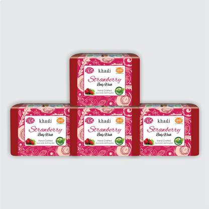 KHADI MEGHDOOT AYURVEDIC STRAWBERRY BODY WASH