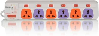 CONA Power strip 6  Socket Extension Boards