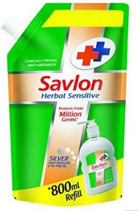 Savlon Herbal Sensitive Hand Wash Pouch