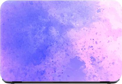 Flipkart SmartBuy purple texture Premium LG Vinyl (matte) Laptop Decal 15.6