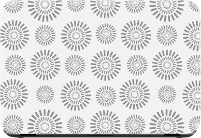 Flipkart SmartBuy wheeled pattern 2 Premium LG Vinyl (matte) Reusable Laptop Skin Compatible for 15.6 inch
