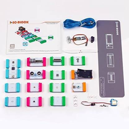 SunFounder Ec-Block Electronics Building Blocks Magneic Learning Kit For Arduino Kids Childrens Toys
