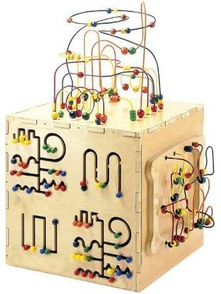 Generic Anatex Kids Children Educational Development Toys Activity Learning Interactive Play Cube With 5 Sides Of Play
