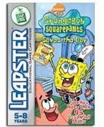 Generic Leapfrog Leapster Learning Game Spongebob Squarepants Saves The Day