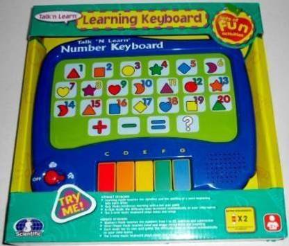 Generic Talk'N Learn Learning Keyboard - Number Keyboard