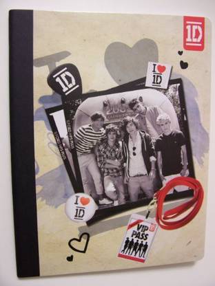 One Direction (1D) Composition Book ~ Concert Tour Vip Access (7.5" X 9.75"; 80 Sheets, 160 Pages)