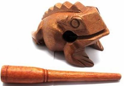DODOPAY Wooden "Ribbet" Frog Noise Maker